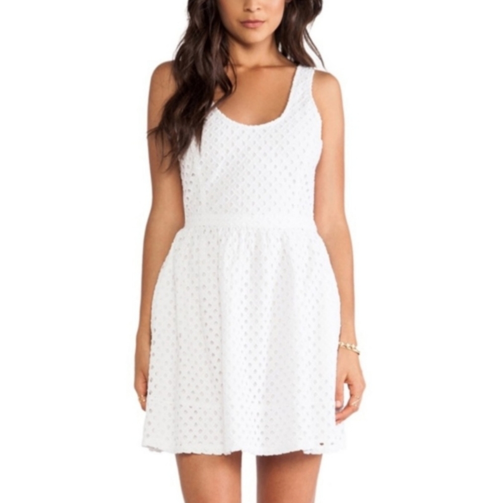 Joie Natrina eyelet dress